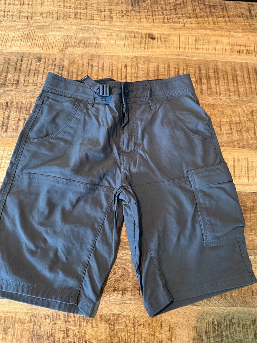 Prana Men's Cargo Shorts - Charcoal Black